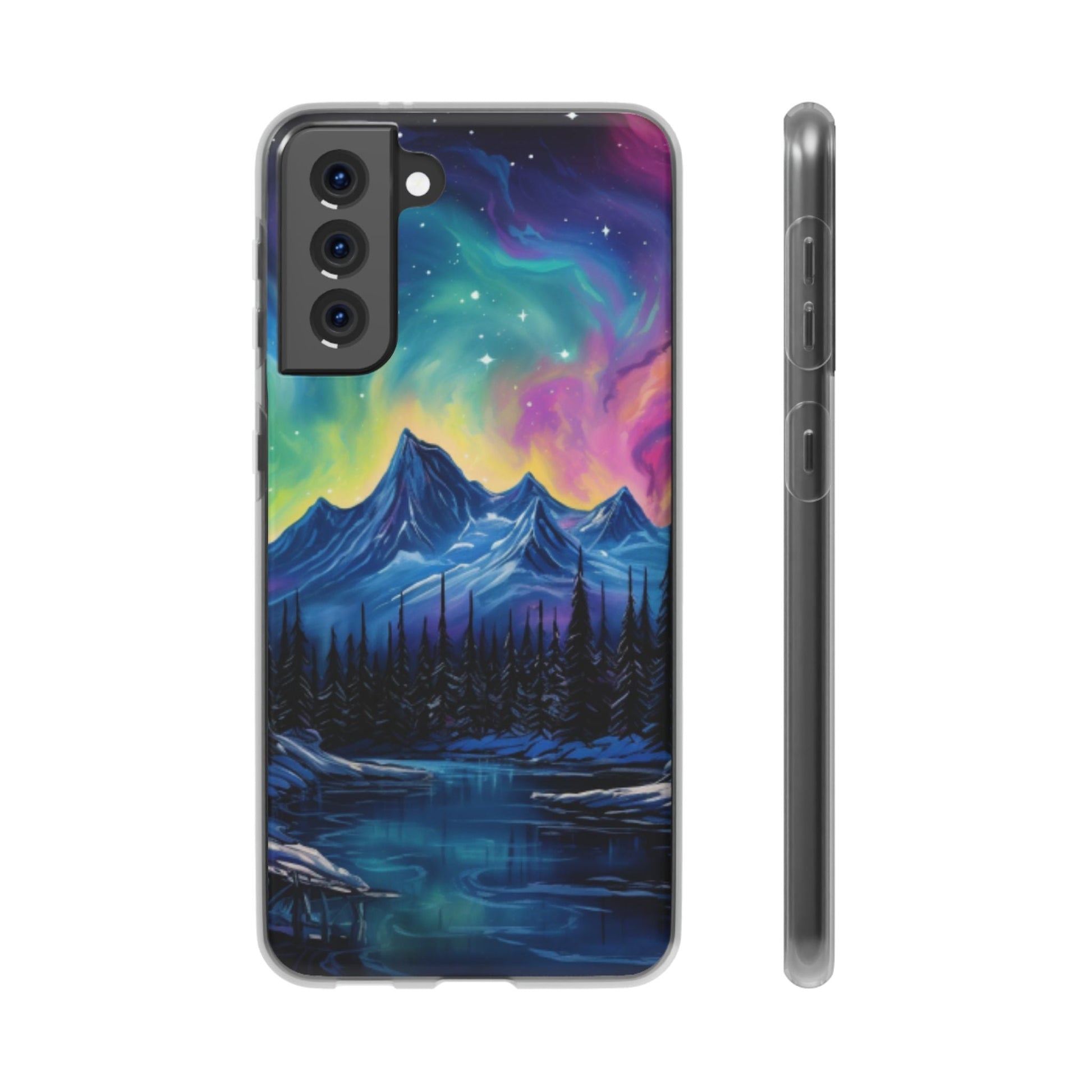 Northern Lights Flexi Case For Apple iphone & Samsung Galaxy - Ruppy's Creations