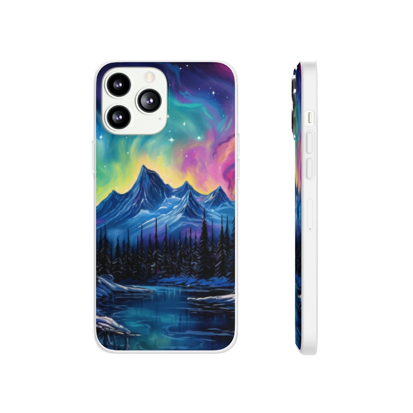 Northern Lights Flexi Case For Apple iphone & Samsung Galaxy - Ruppy's Creations