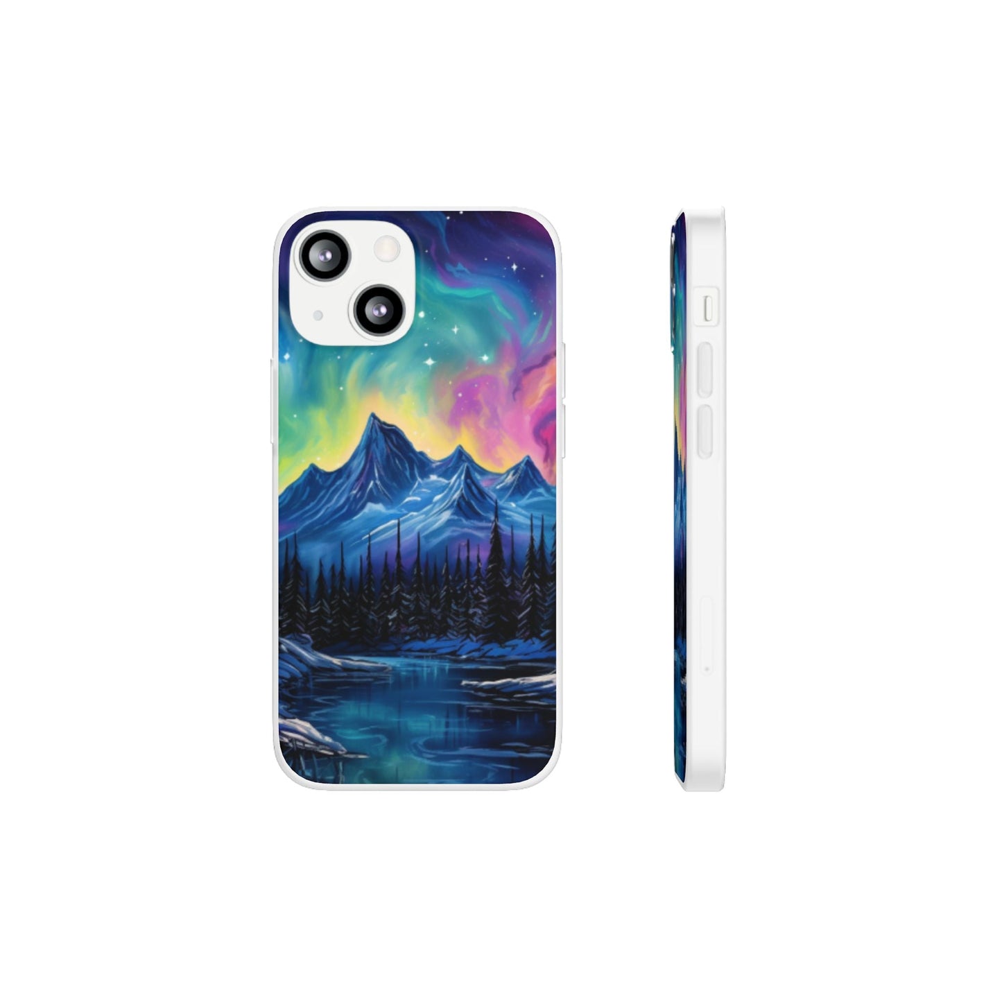 Northern Lights Flexi Case For Apple iphone & Samsung Galaxy - Ruppy's Creations