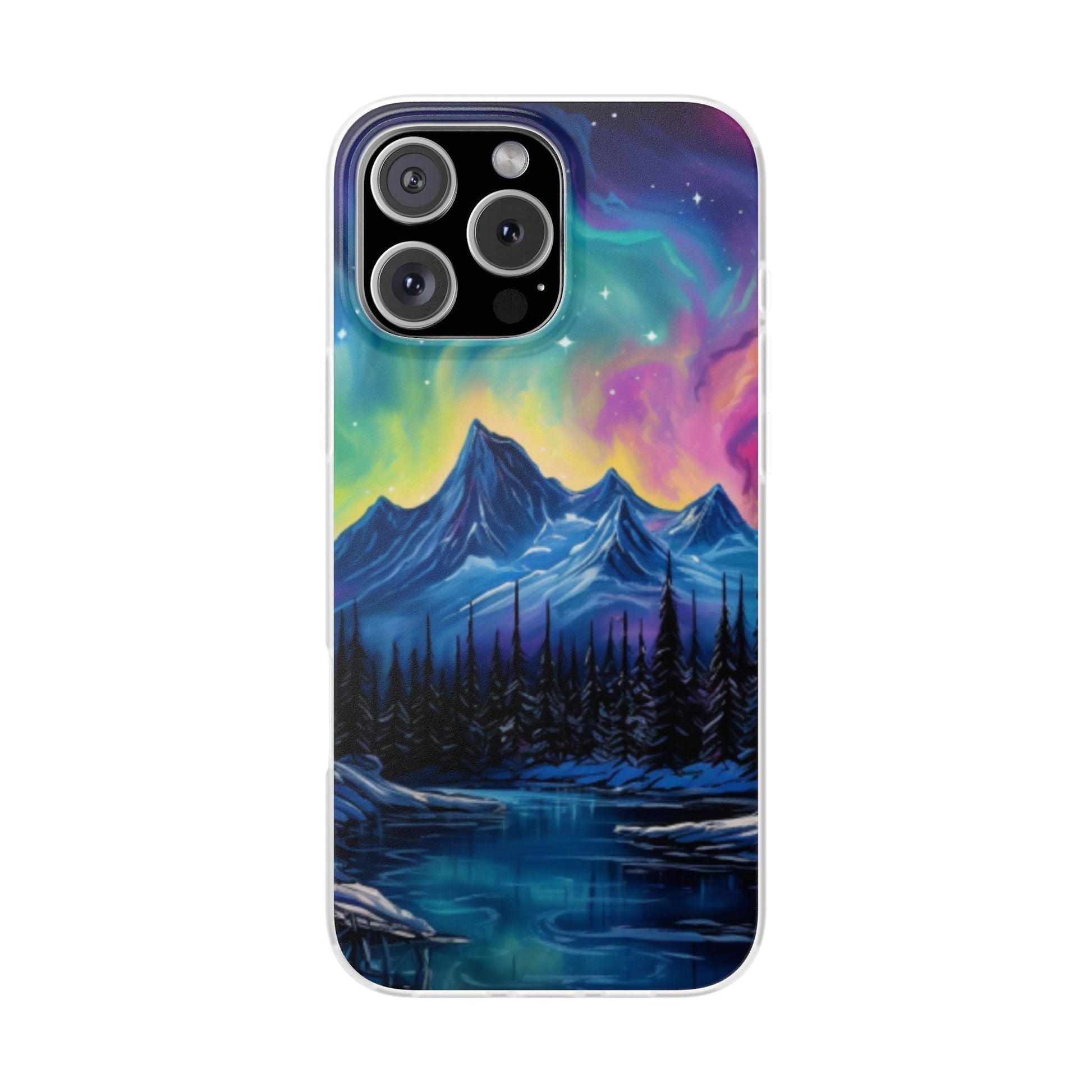 Northern Lights Flexi Case For Apple iphone & Samsung Galaxy - Ruppy's Creations