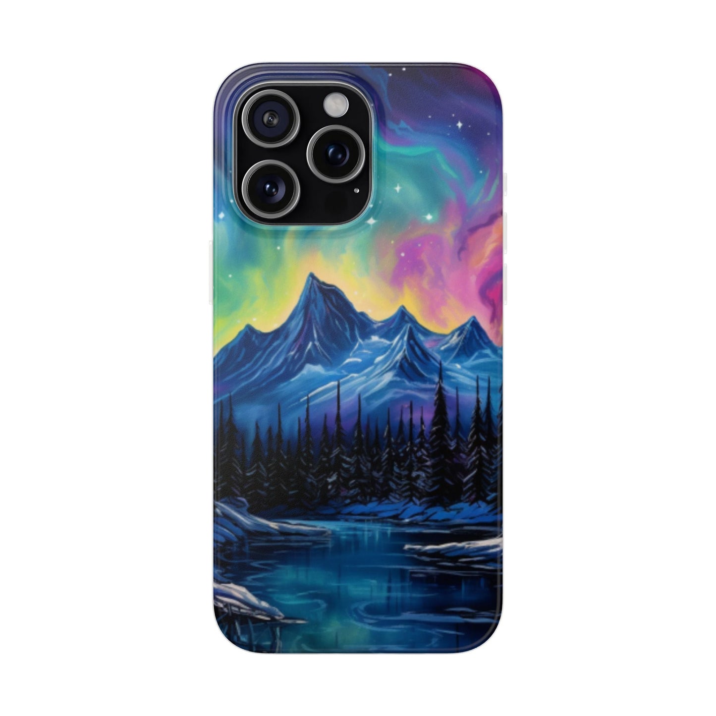 Northern Lights Flexi Case For Apple iphone & Samsung Galaxy - Ruppy's Creations