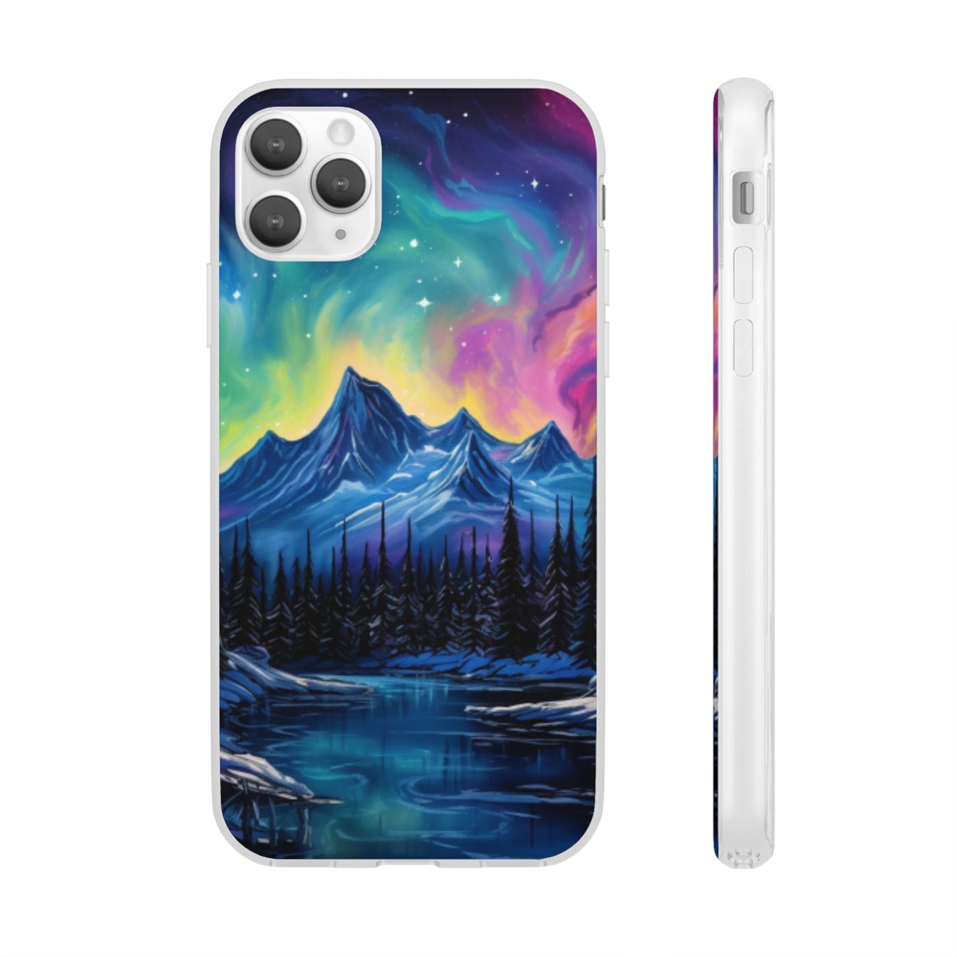 Northern Lights Flexi Case For Apple iphone & Samsung Galaxy - Ruppy's Creations