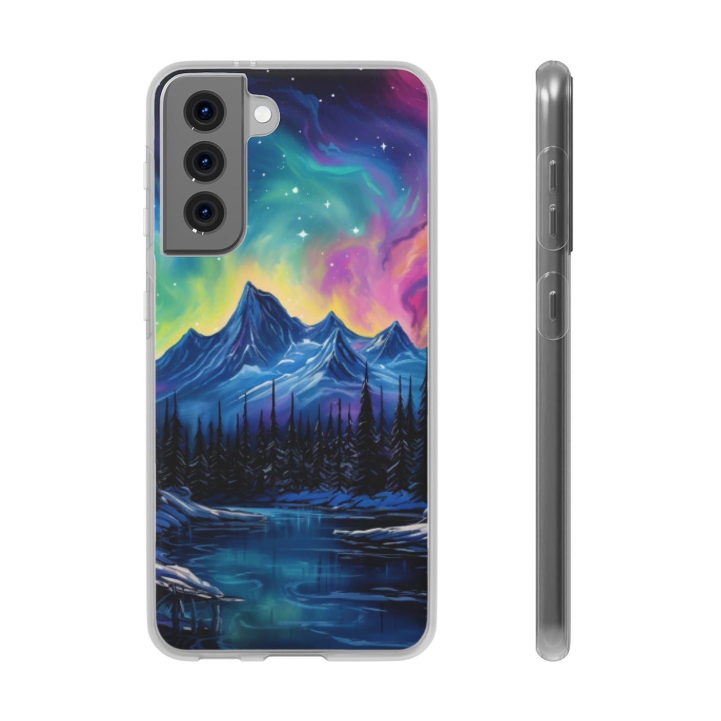 Northern Lights Flexi Case For Apple iphone & Samsung Galaxy - Ruppy's Creations