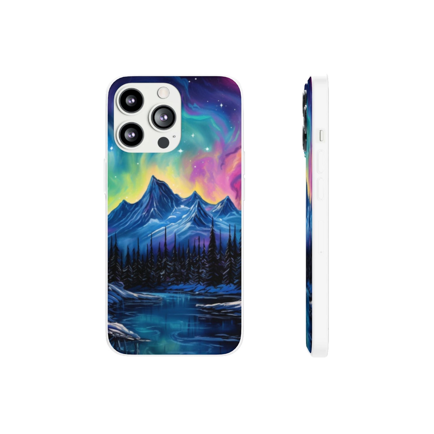 Northern Lights Flexi Case For Apple iphone & Samsung Galaxy - Ruppy's Creations