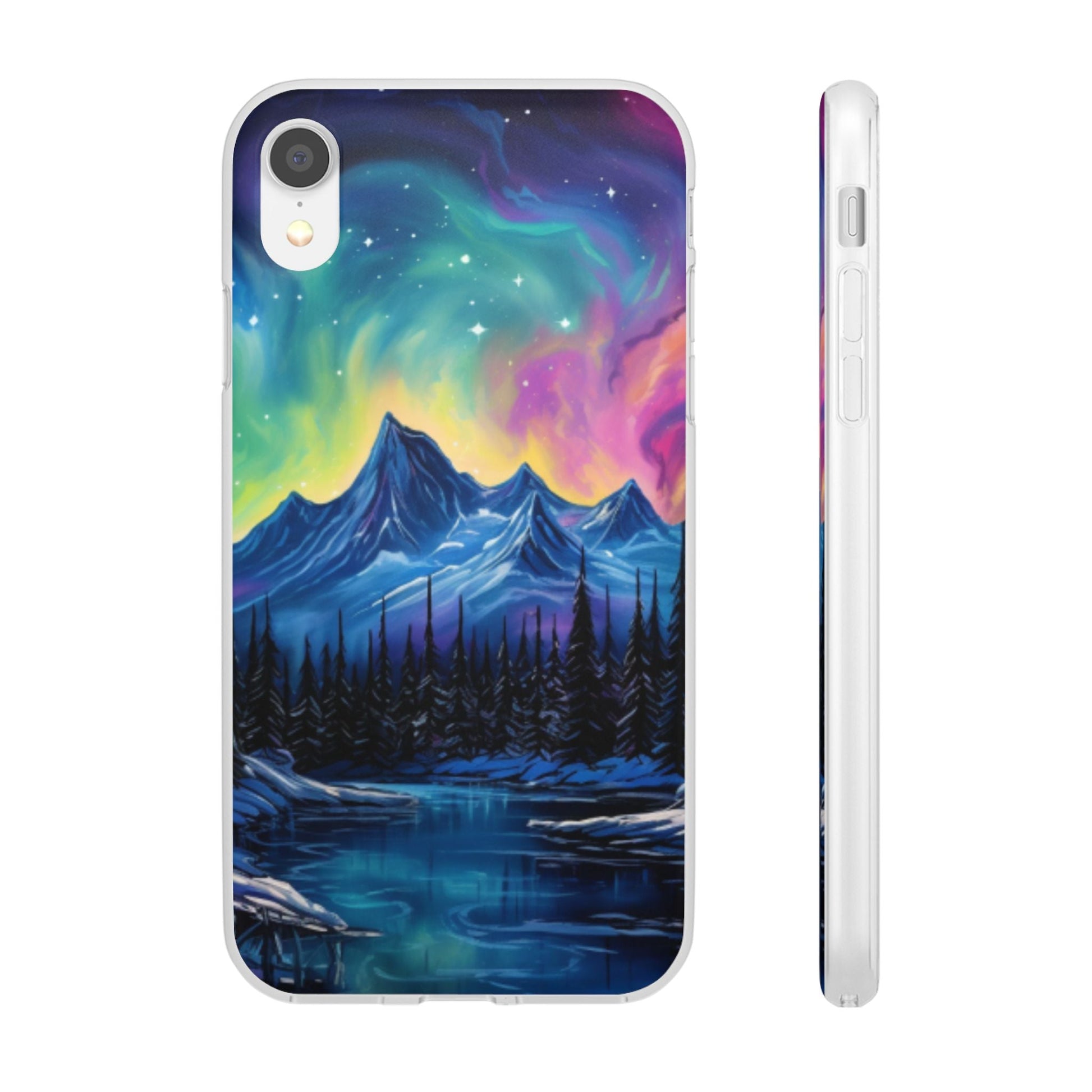 Northern Lights Flexi Case For Apple iphone & Samsung Galaxy - Ruppy's Creations