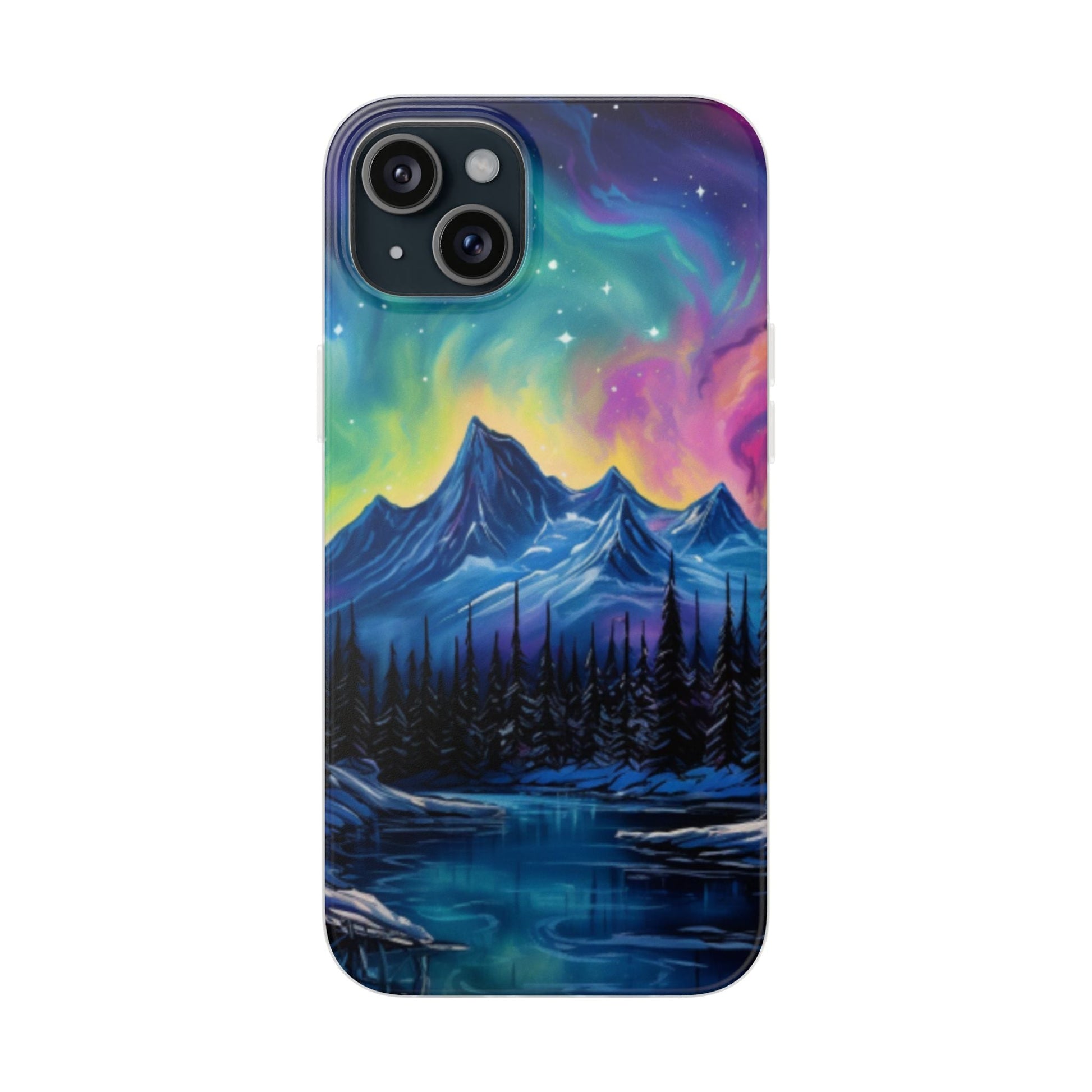 Northern Lights Flexi Case For Apple iphone & Samsung Galaxy - Ruppy's Creations