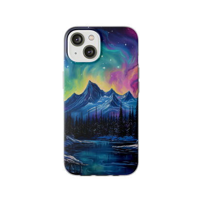 Northern Lights Flexi Case For Apple iphone & Samsung Galaxy - Ruppy's Creations