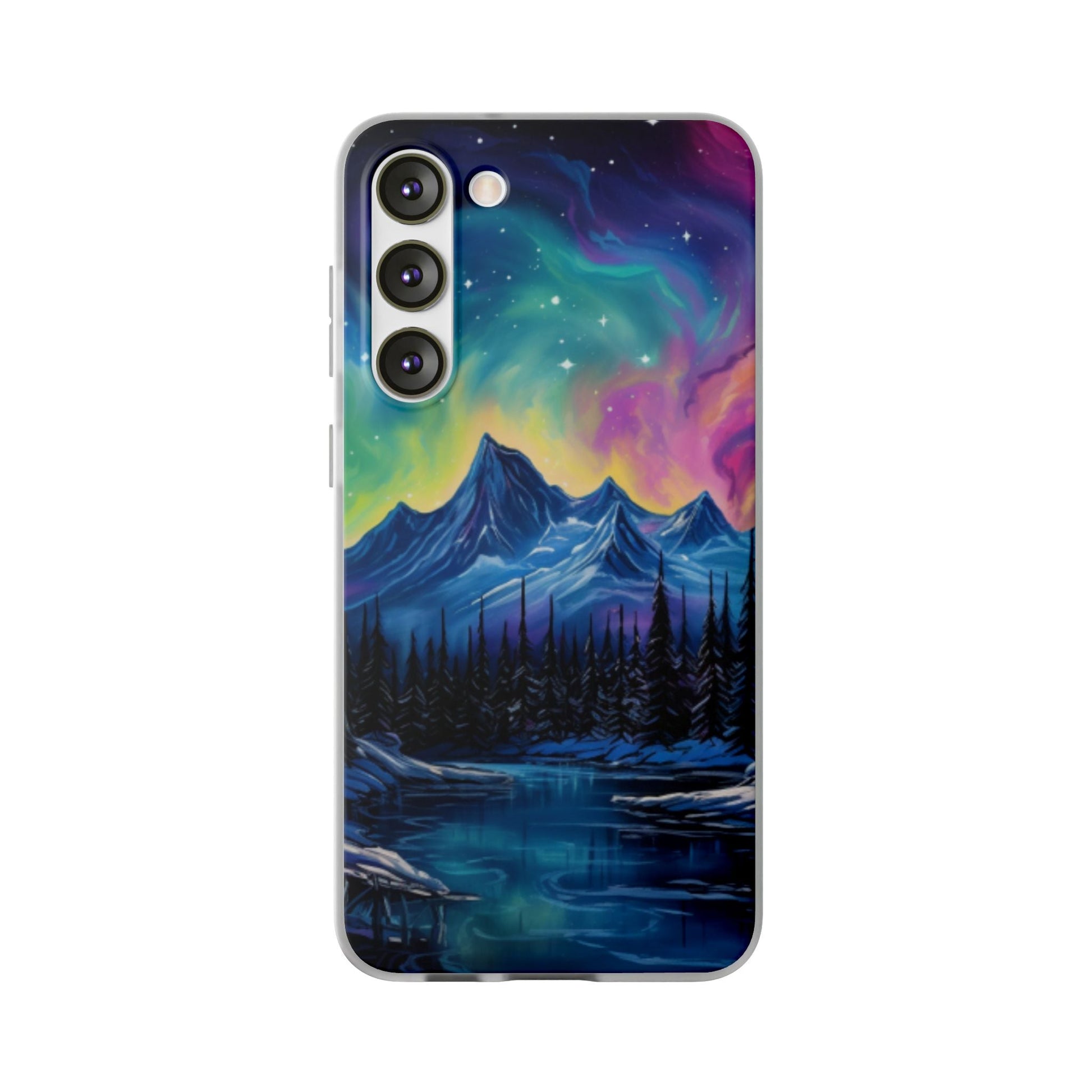 Northern Lights Flexi Case For Apple iphone & Samsung Galaxy - Ruppy's Creations