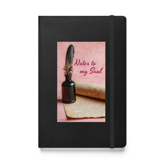 Notes to My Soul Hardcover Bound notebook - Ruppy's Creations