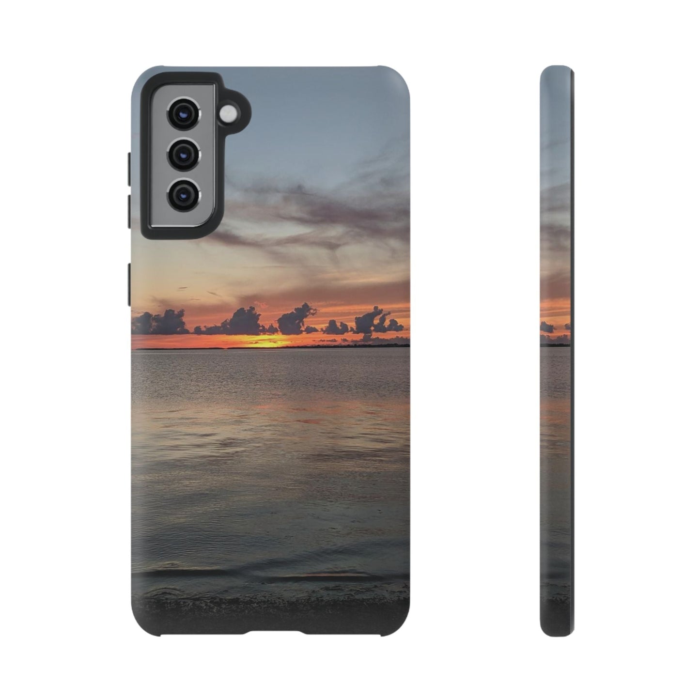 Ocean Sunset Tough Cell Phone Case - Ruppy's Creations