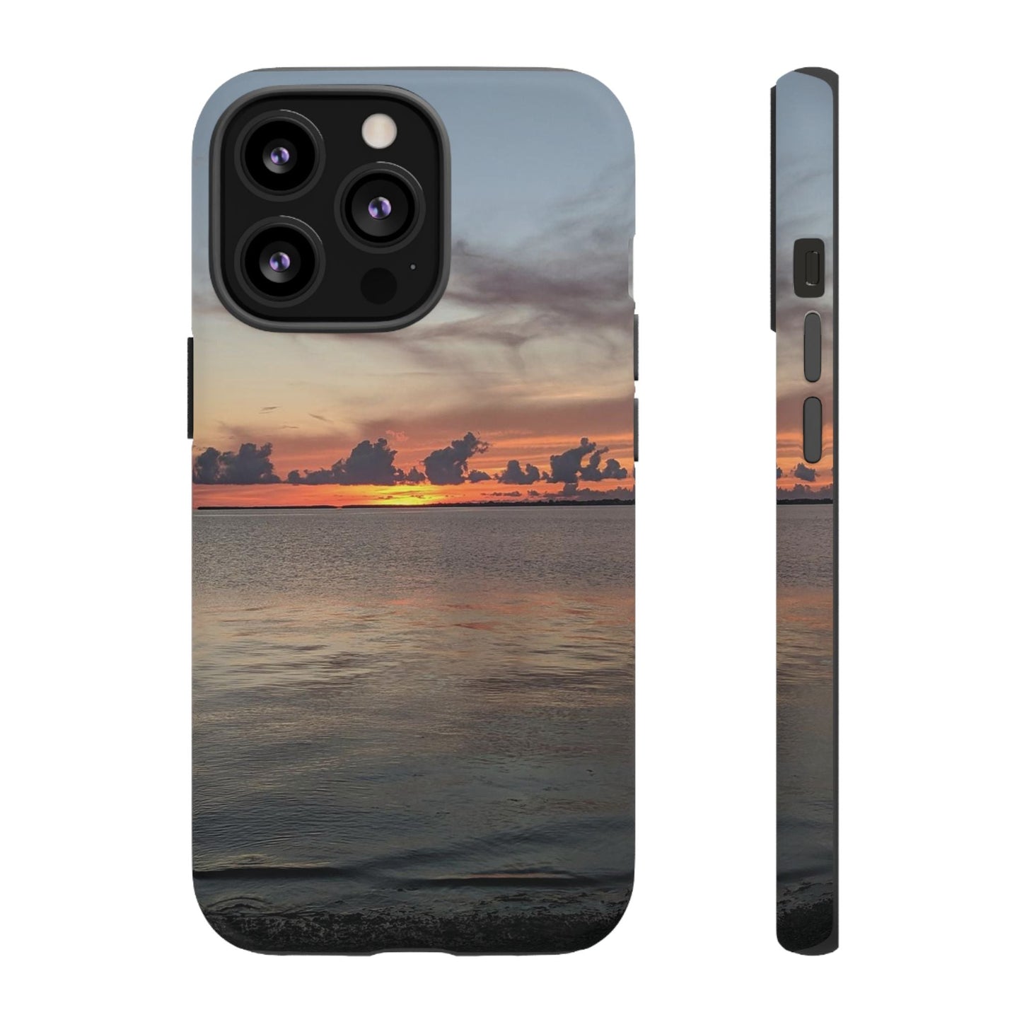 Ocean Sunset Tough Cell Phone Case - Ruppy's Creations