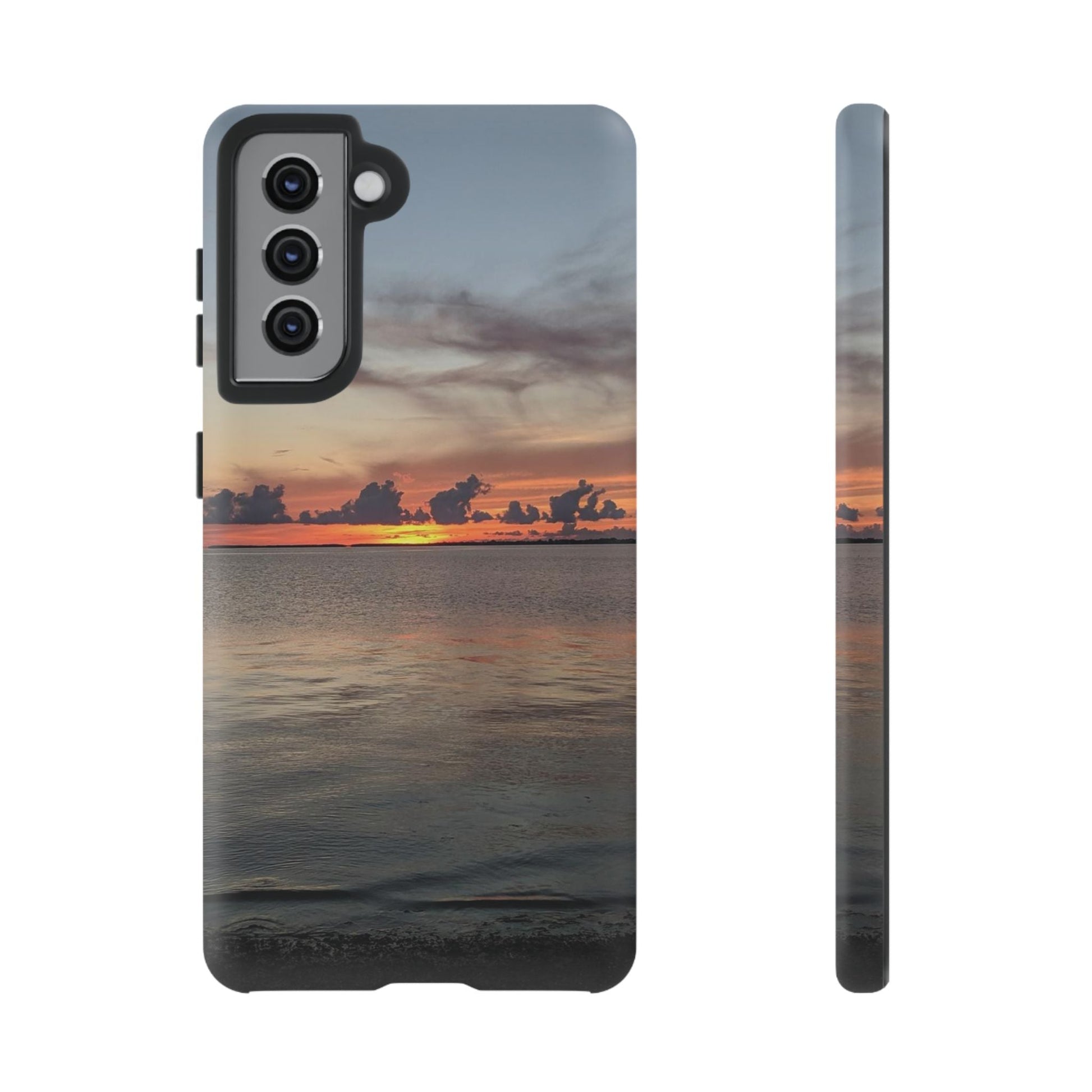 Ocean Sunset Tough Cell Phone Case - Ruppy's Creations