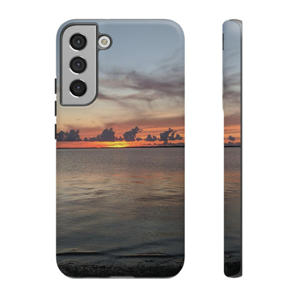 Ocean Sunset Tough Cell Phone Case - Ruppy's Creations