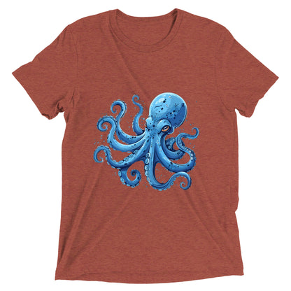 Octopus Blues Unisex Short sleeve t-shirt - Ruppy's Creations