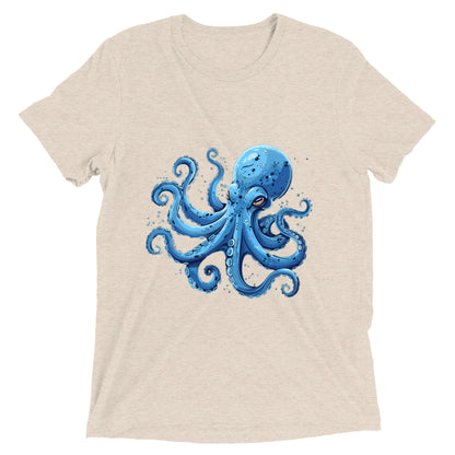 Octopus Blues Unisex Short sleeve t-shirt - Ruppy's Creations