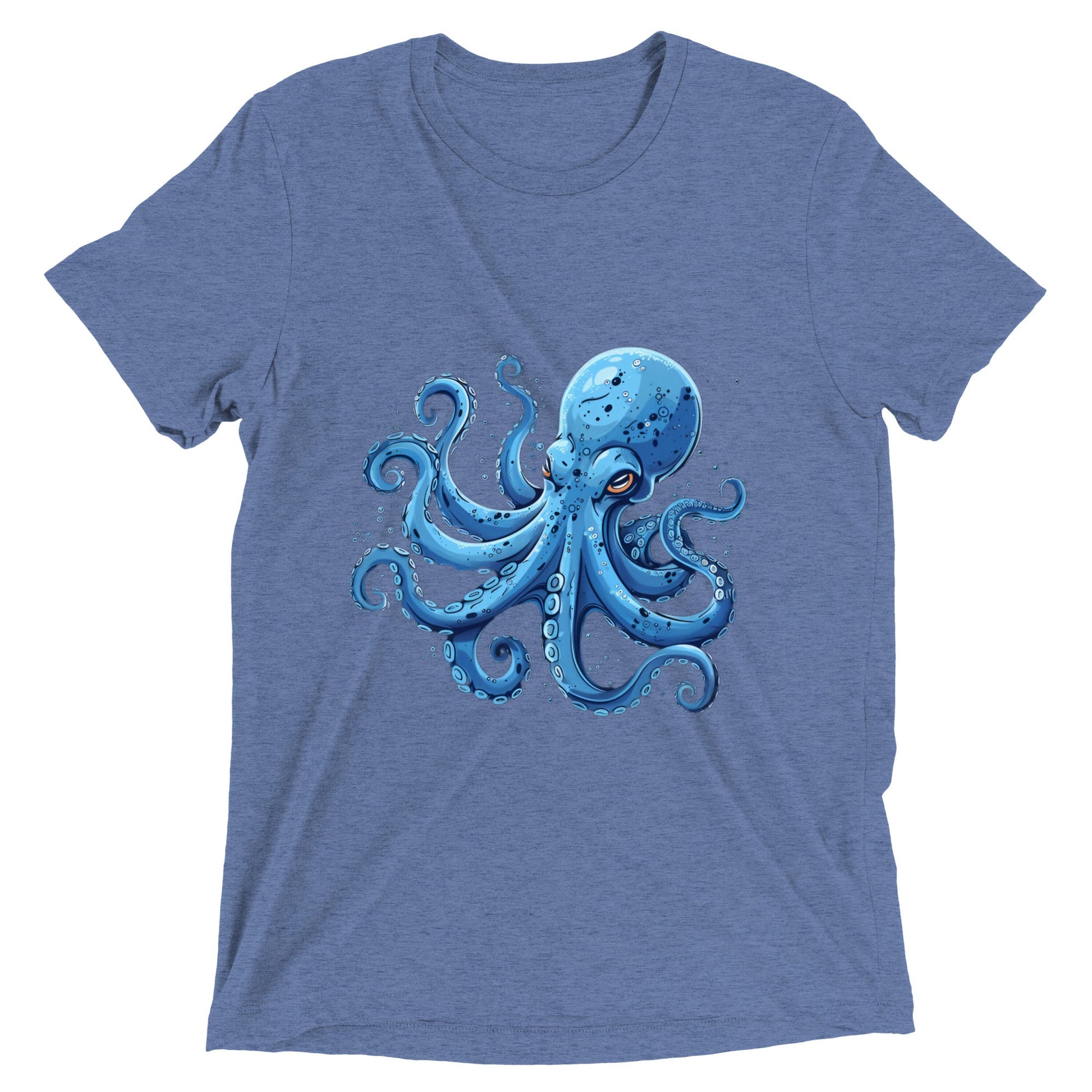 Octopus Blues Unisex Short sleeve t-shirt - Ruppy's Creations