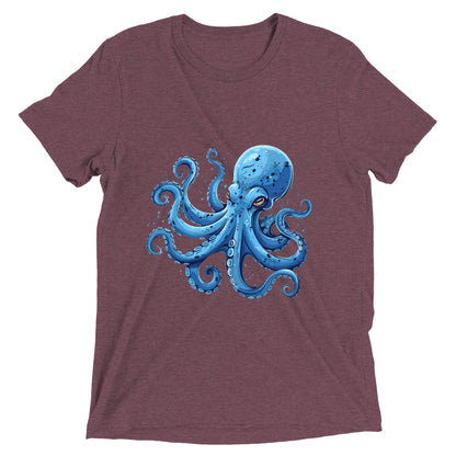 Octopus Blues Unisex Short sleeve t-shirt - Ruppy's Creations