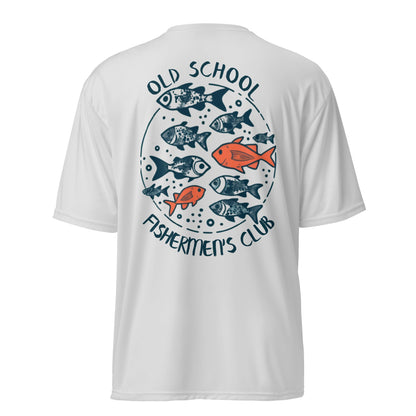 Old School Fishermen's Club Men's Performance Tee - Ruppy's Creations