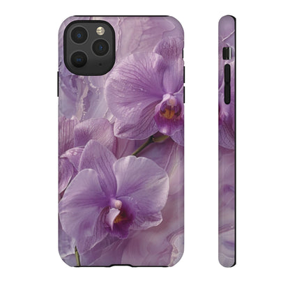 Orchid Bliss Tough Cell Phone Case - Ruppy's Creations