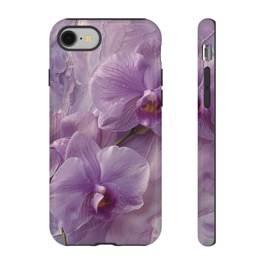 Orchid Bliss Tough Cell Phone Case - Ruppy's Creations