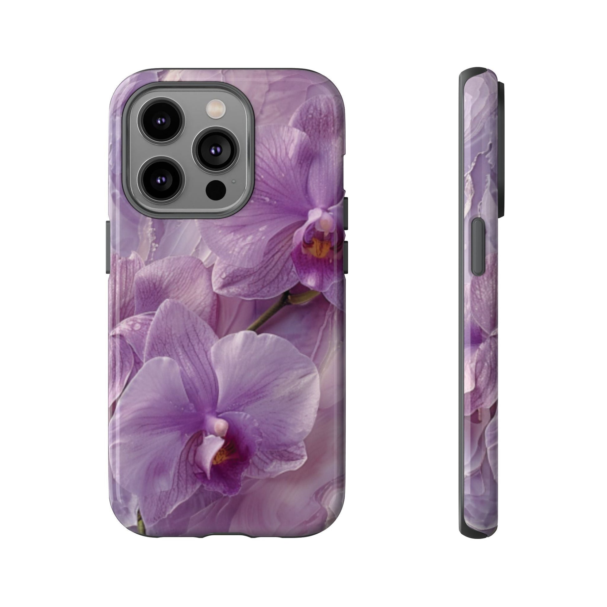 Orchid Bliss Tough Cell Phone Case - Ruppy's Creations