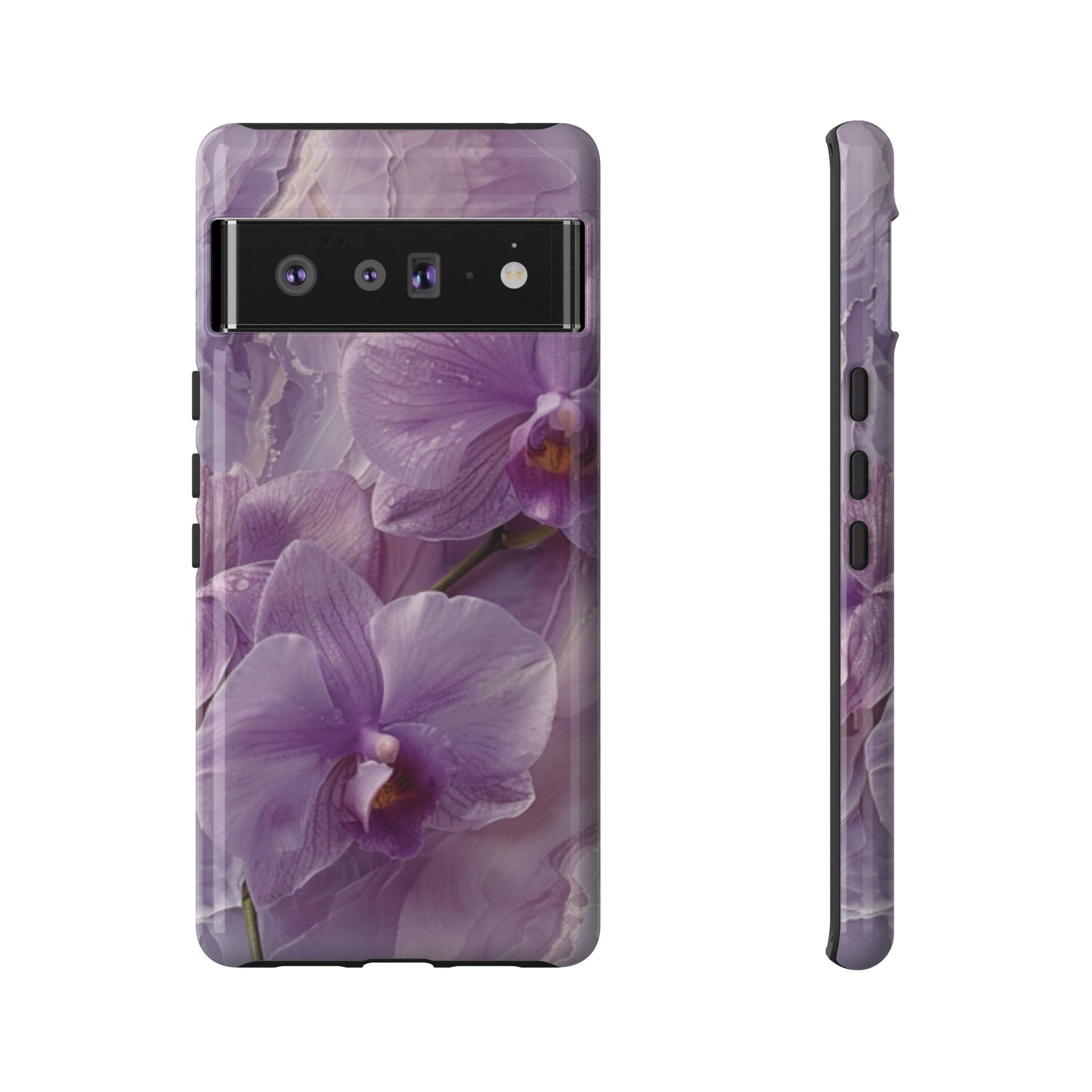 Orchid Bliss Tough Cell Phone Case - Ruppy's Creations