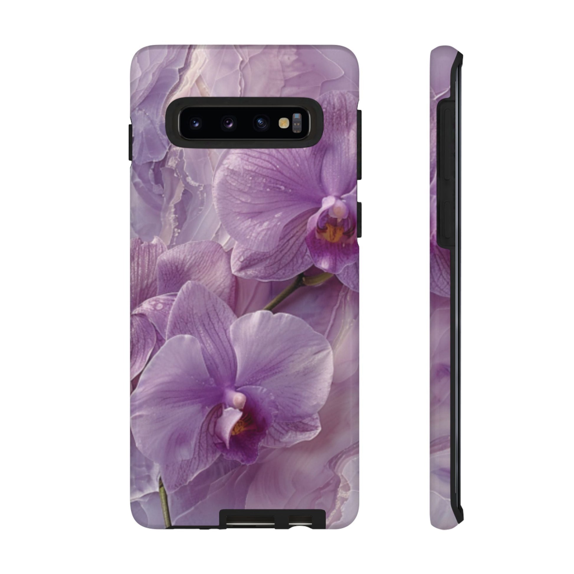 Orchid Bliss Tough Cell Phone Case - Ruppy's Creations