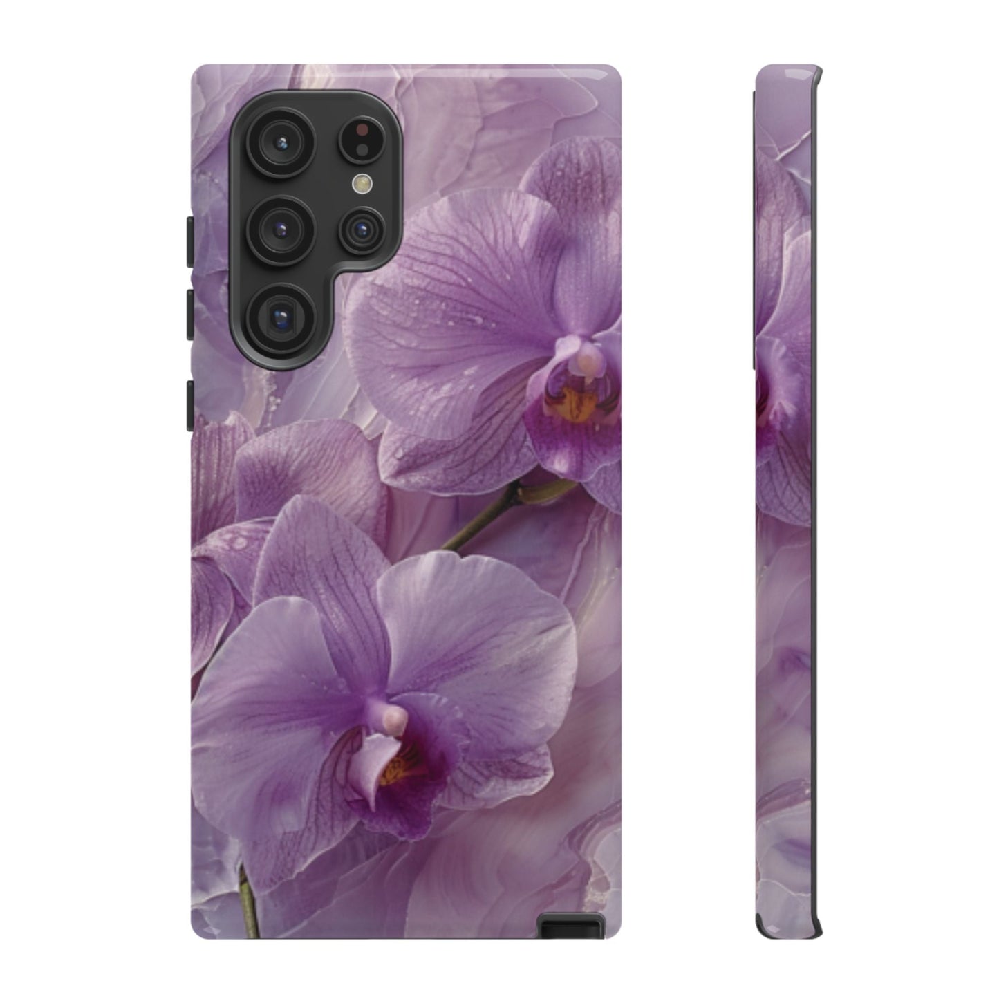 Orchid Bliss Tough Cell Phone Case - Ruppy's Creations