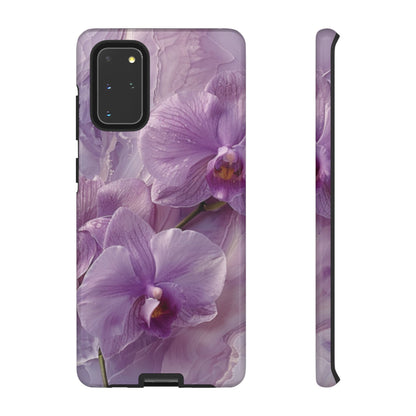 Orchid Bliss Tough Cell Phone Case - Ruppy's Creations