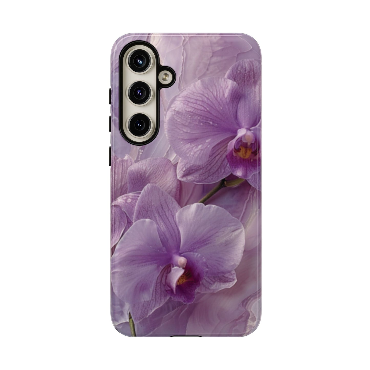 Orchid Bliss Tough Cell Phone Case - Ruppy's Creations