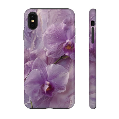 Orchid Bliss Tough Cell Phone Case - Ruppy's Creations