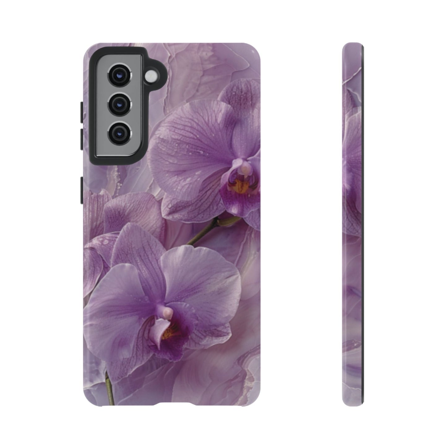 Orchid Bliss Tough Cell Phone Case - Ruppy's Creations