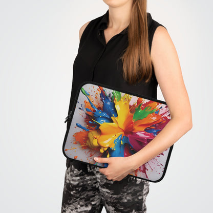 Paint Splatter Laptop Sleeve - Ruppy's Creations