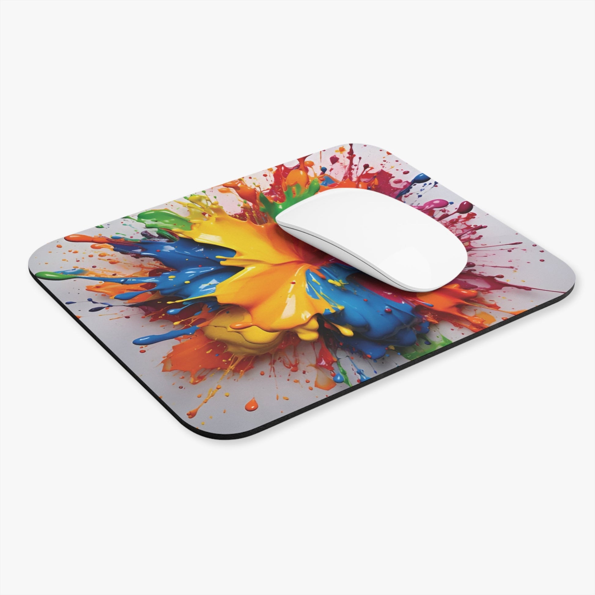 Paint Splatter Mouse Pad (Rectangle) - Ruppy's Creations