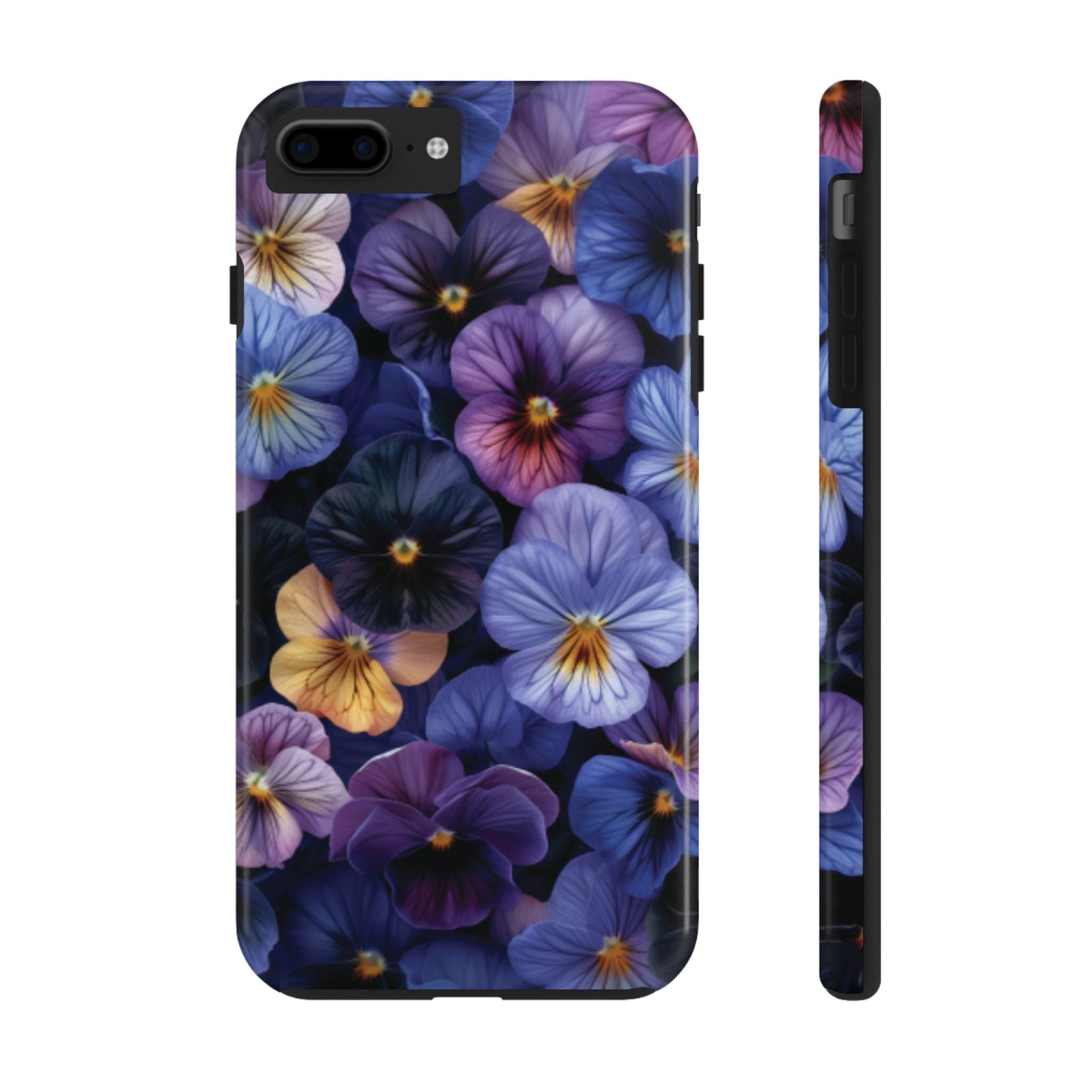 Pansy Flowers Tough iPhone Case - Ruppy's Creations