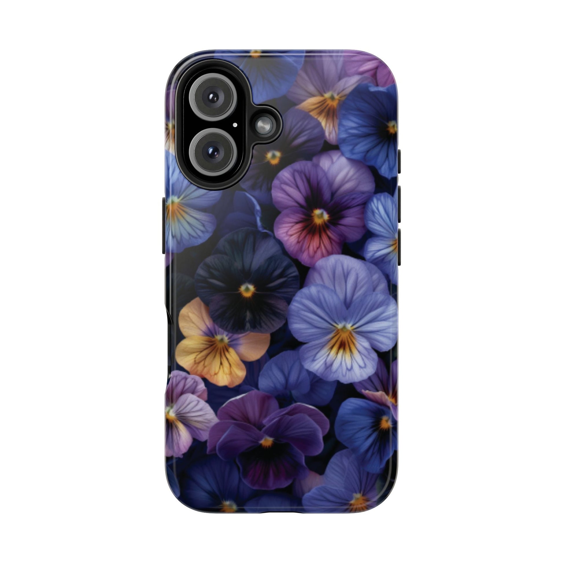 Pansy Flowers Tough iPhone Case - Ruppy's Creations