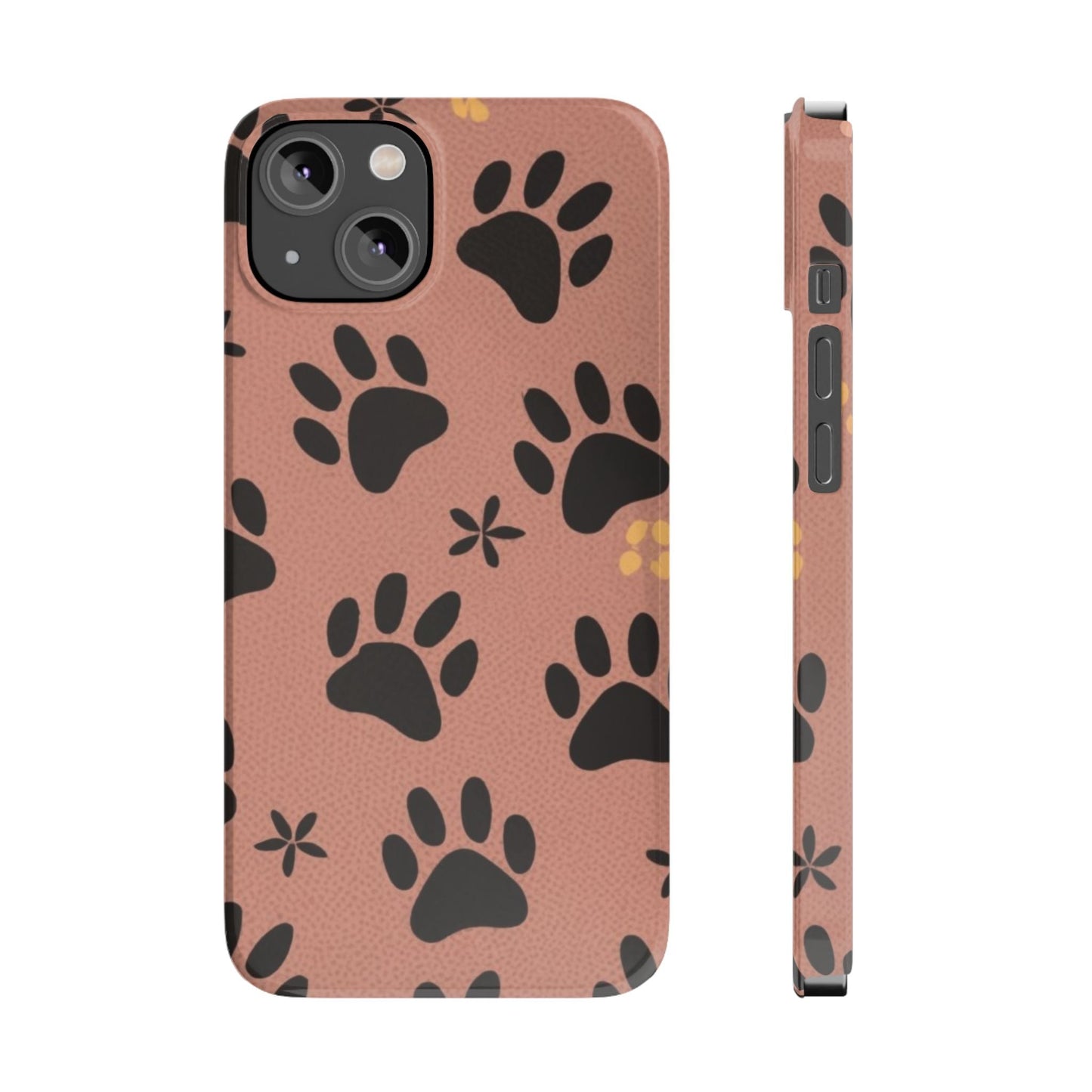 Paw Prints Slim iPhone Case - Ruppy's Creations