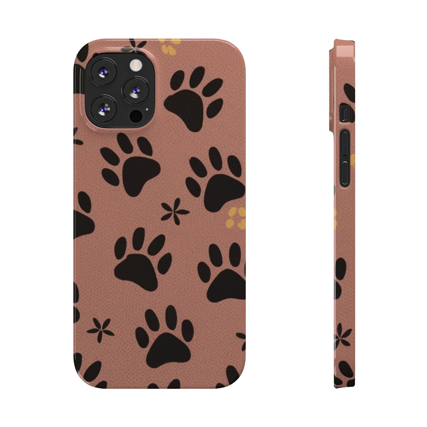 Paw Prints Slim iPhone Case - Ruppy's Creations