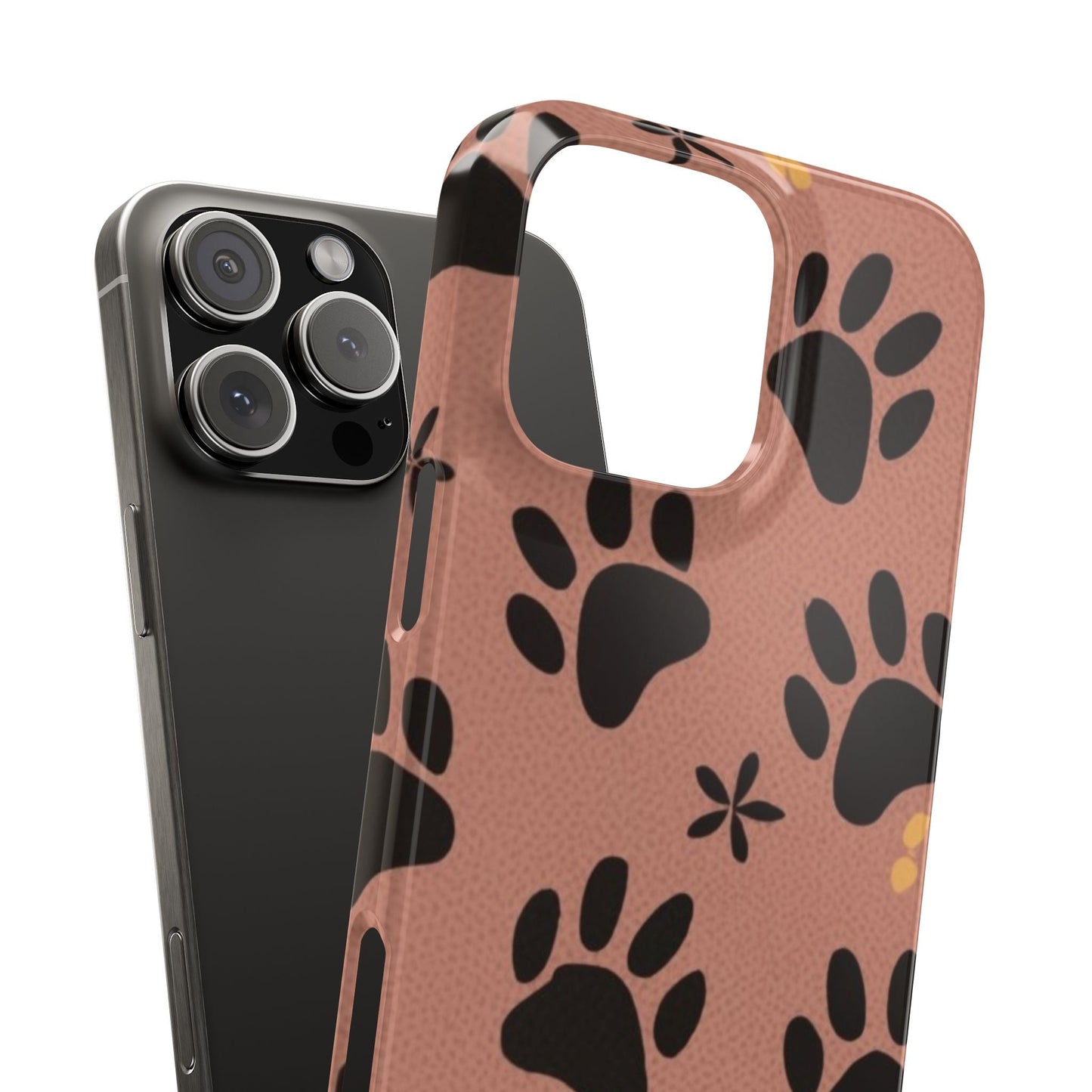 Paw Prints Slim iPhone Case - Ruppy's Creations