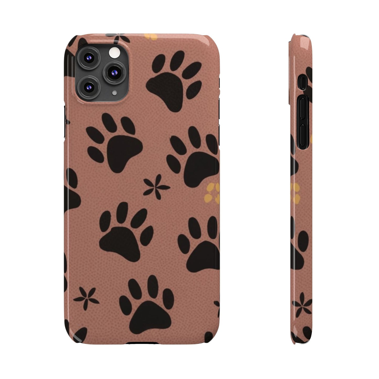 Paw Prints Slim iPhone Case - Ruppy's Creations