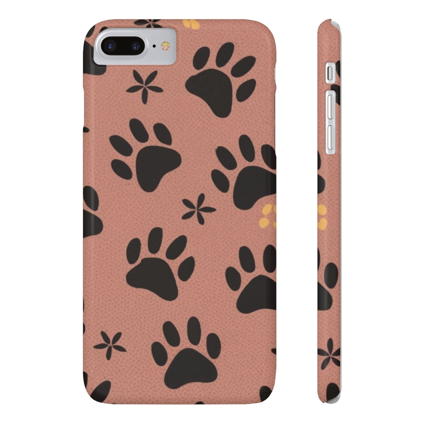 Paw Prints Slim iPhone Case - Ruppy's Creations