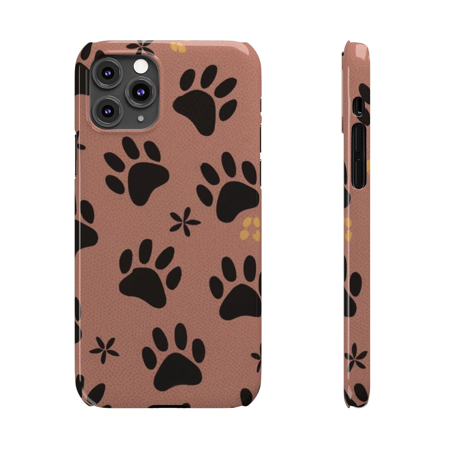 Paw Prints Slim iPhone Case - Ruppy's Creations