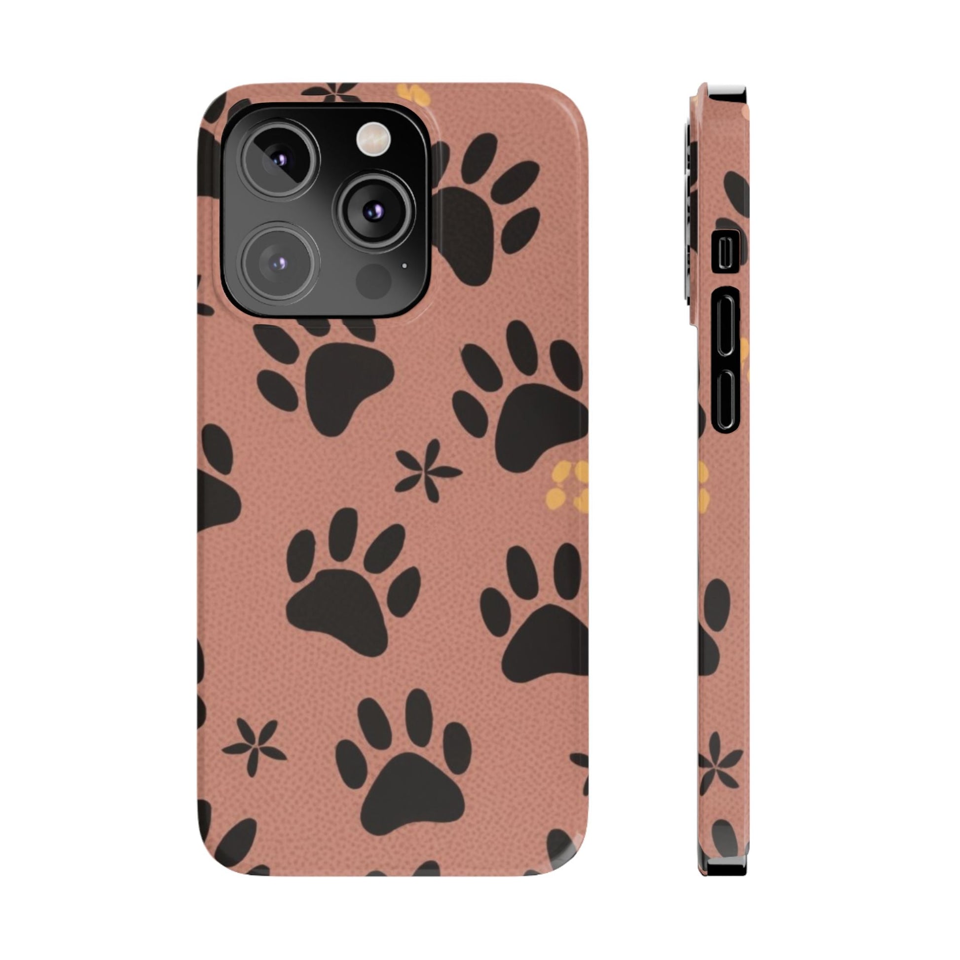 Paw Prints Slim iPhone Case - Ruppy's Creations