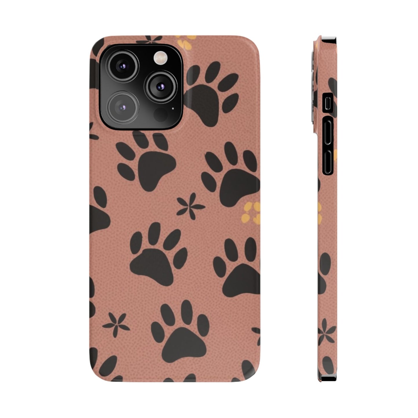 Paw Prints Slim iPhone Case - Ruppy's Creations