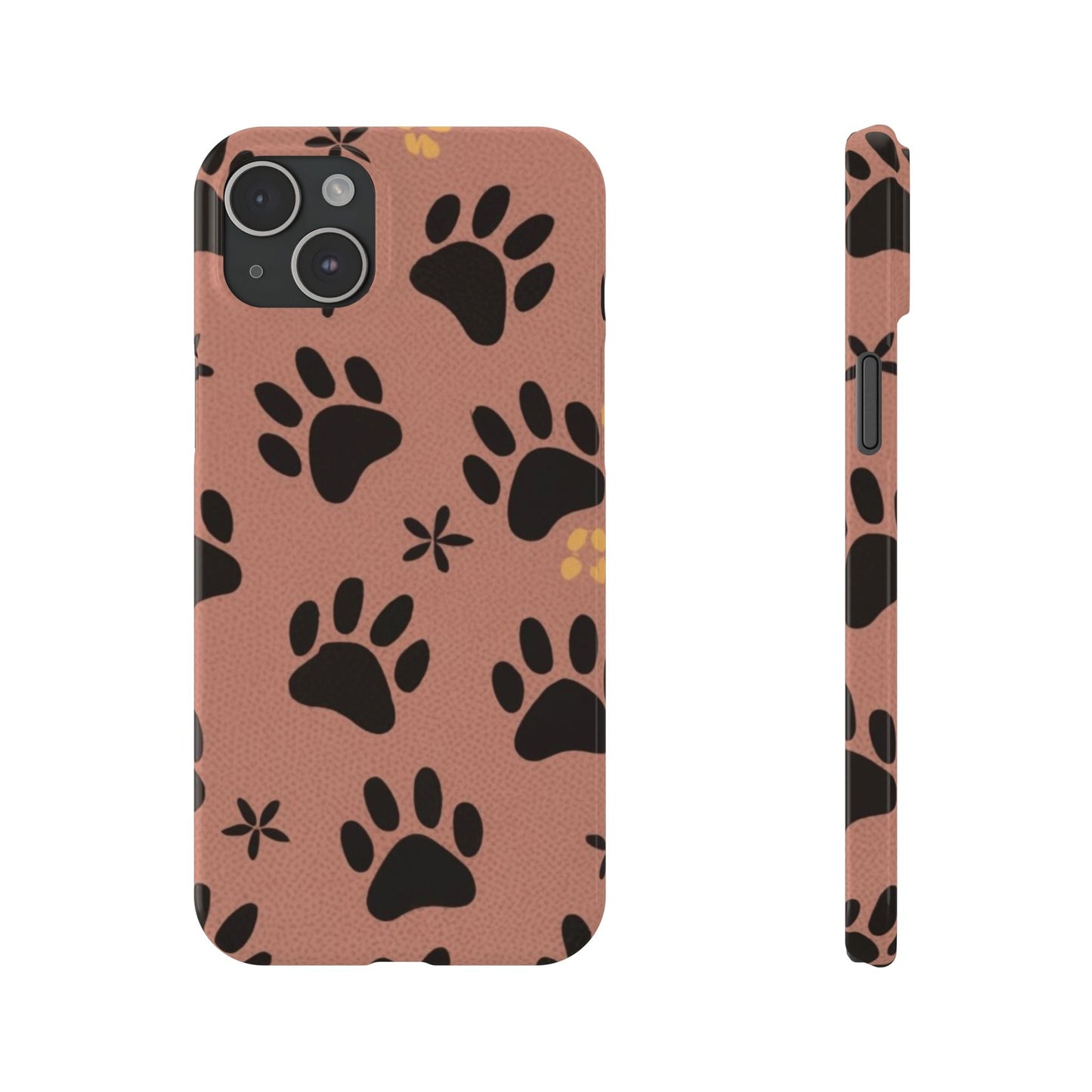 Paw Prints Slim iPhone Case - Ruppy's Creations