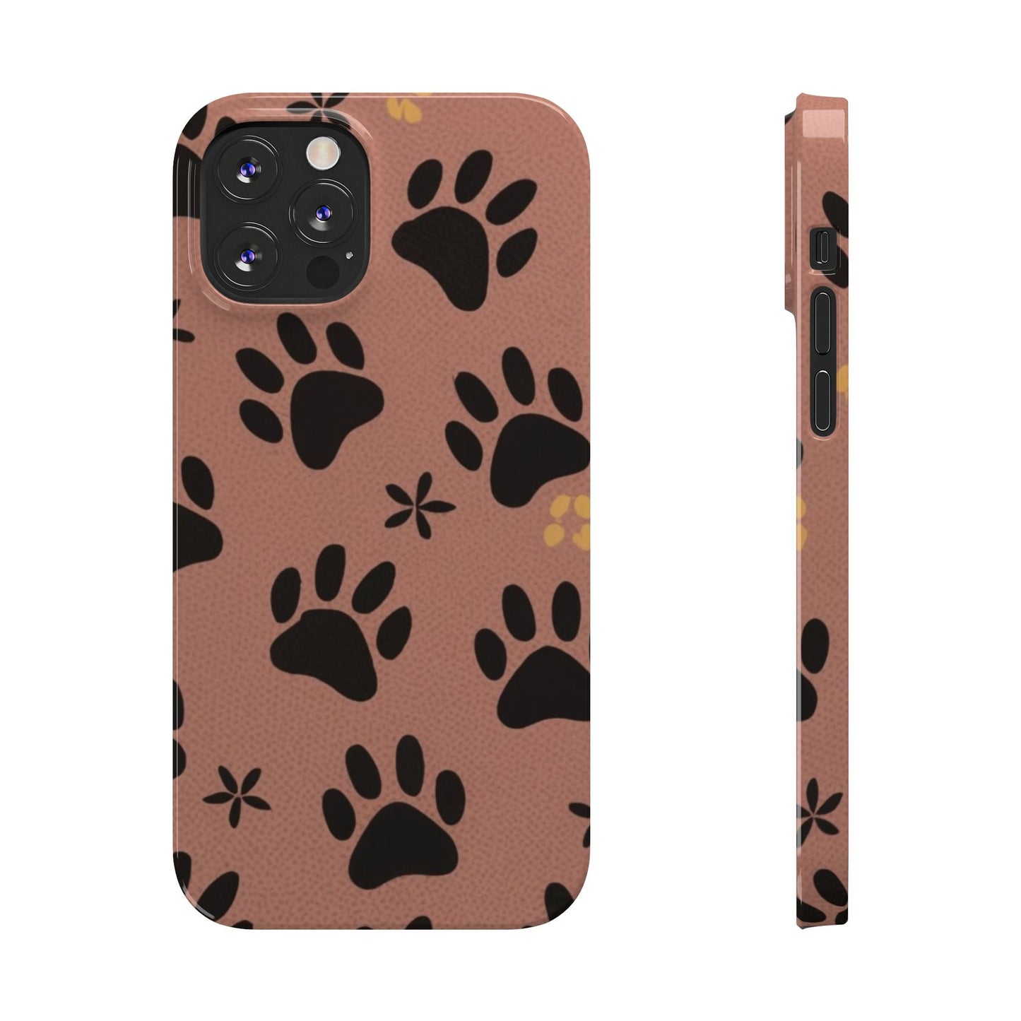 Paw Prints Slim iPhone Case - Ruppy's Creations