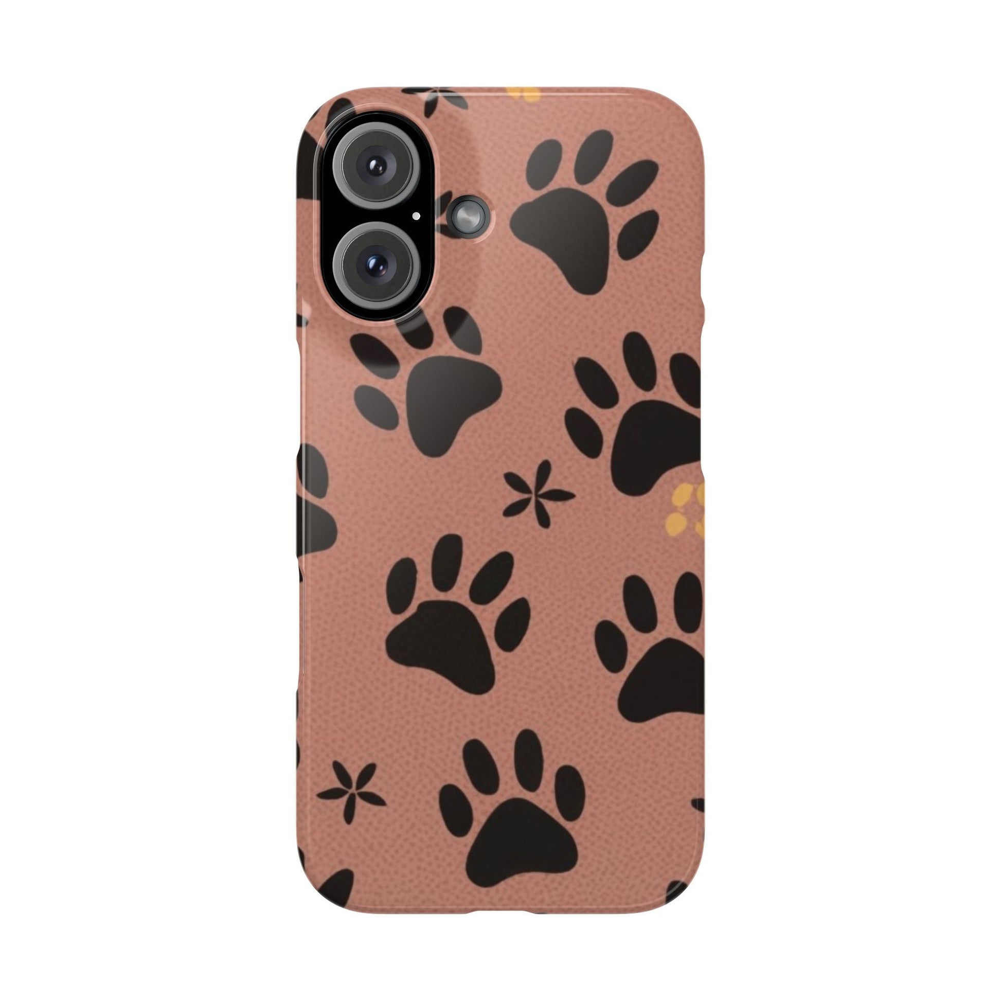 Paw Prints Slim iPhone Case - Ruppy's Creations