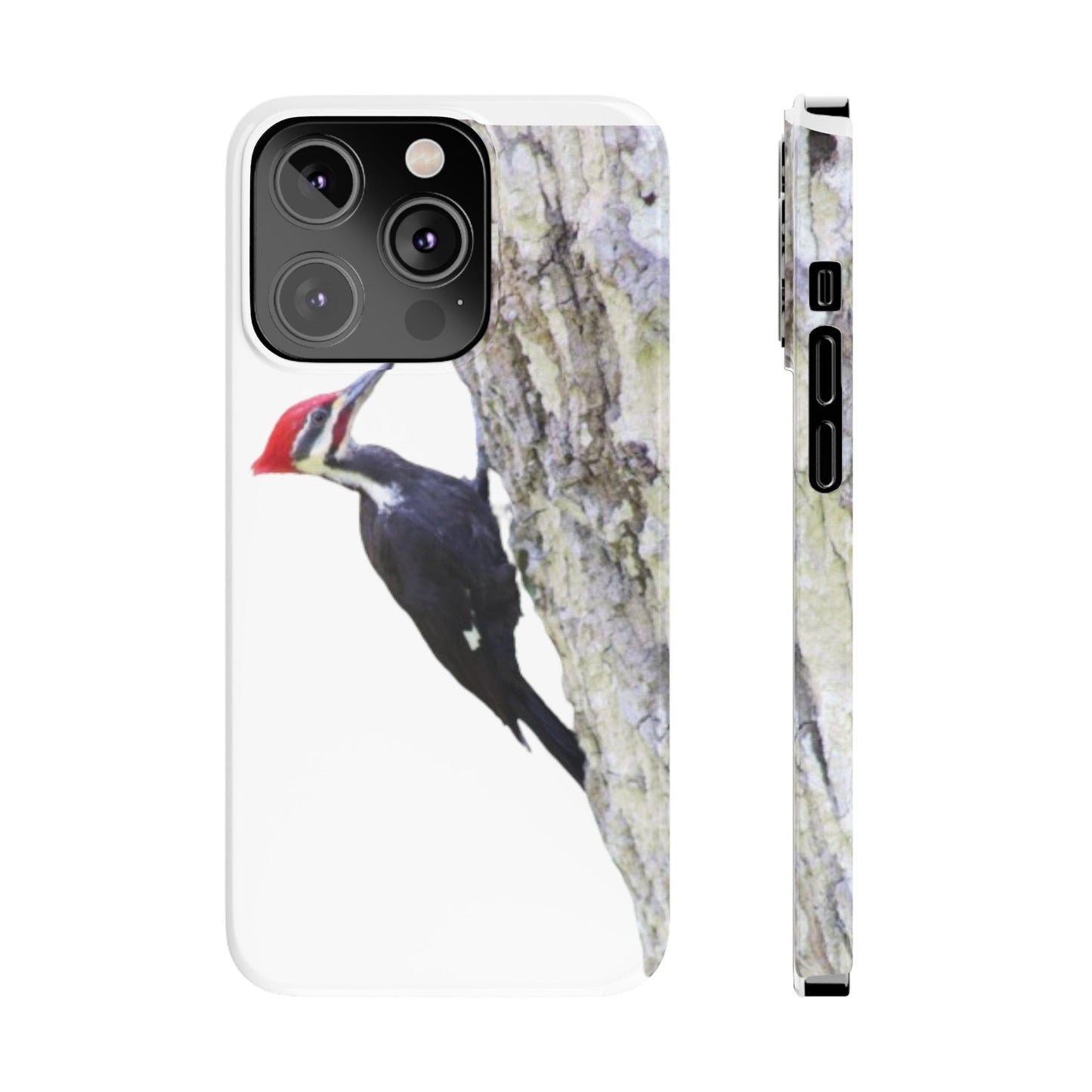 Pileated Woodpecker Slim iPhone Case - Ruppy's Creations