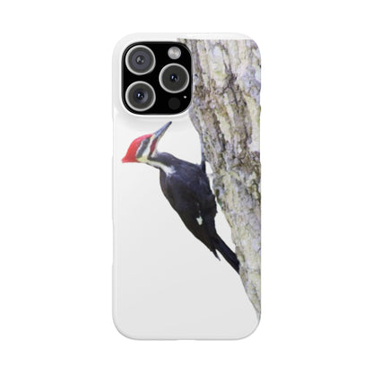 Pileated Woodpecker Slim iPhone Case - Ruppy's Creations