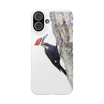 Pileated Woodpecker Slim iPhone Case - Ruppy's Creations